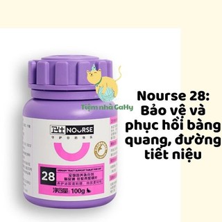 [Nourse- Hàng Chuẩn] Nourse 28- Bảo Vệ Và Hỗ Trợ Các Vấn Đề Tiết Niệu Cho Mèo