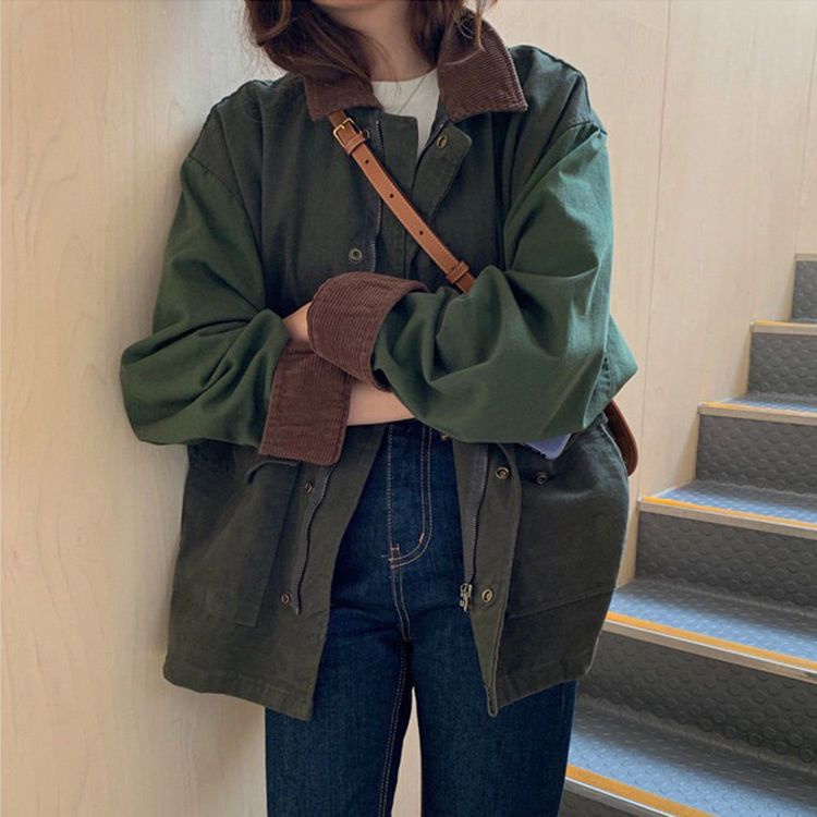 Áo Khoác Dáng Rộng Phong Cách Hàn Quốc Thời Trang Mới 2023 Cho Nữ