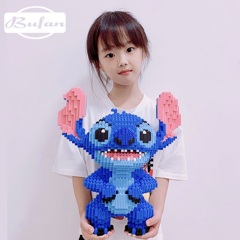 Đồ chơi lắp ráp lego ba chiều hình Stitch cho người lớn và trẻ em