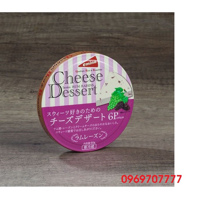 Phô mai vị dâu, mâm xôi, việt quất QBB 90g