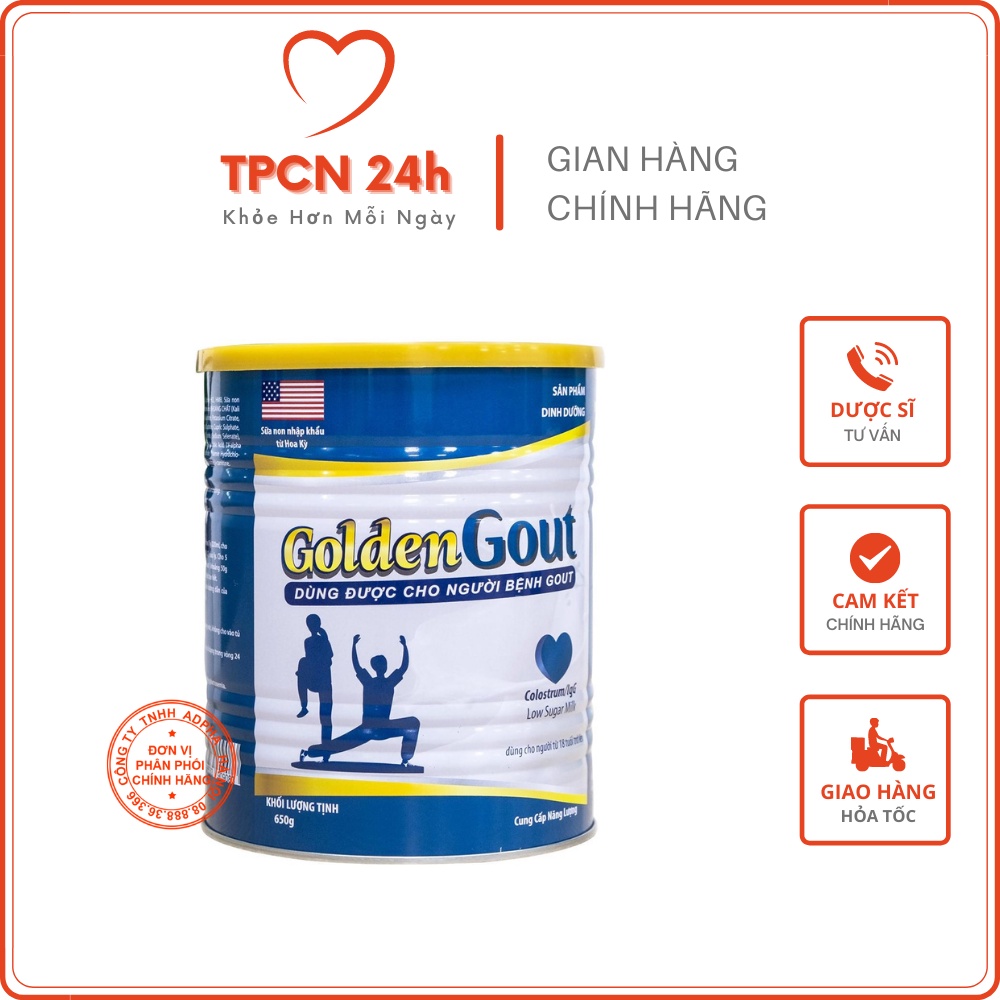 Sữa non GoldenGout - Sữa non cho người bệnh Gout