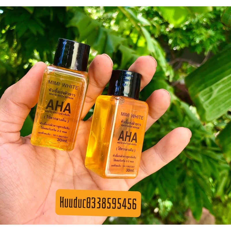 Serum Huyết Thanh AHA Dưỡng Trắng Toàn Thân, Chính Hãng Thái