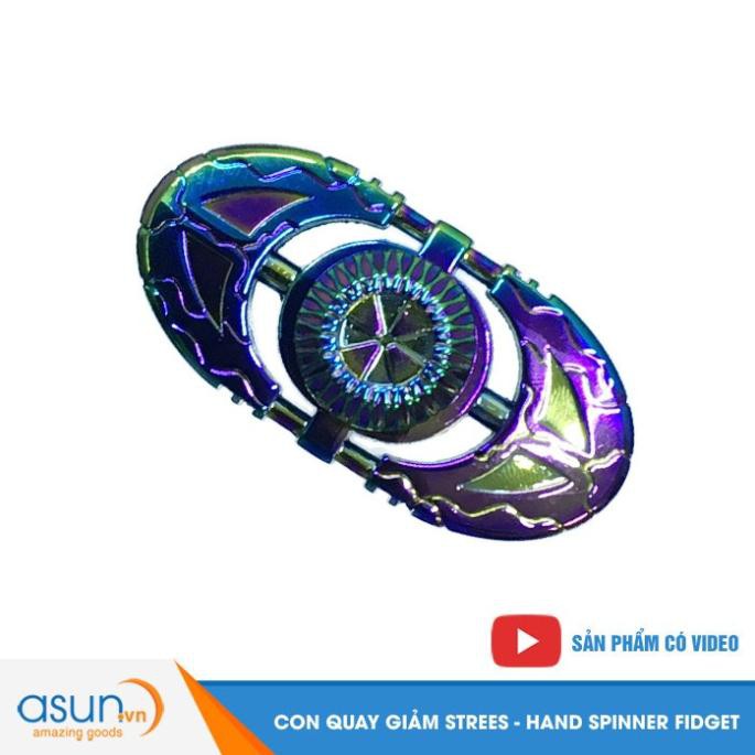 Con Quay Giảm Stress Rainbow 2 Cánh Cầu Vòng Hand Spinner - Fidget Spinner Hot 2017