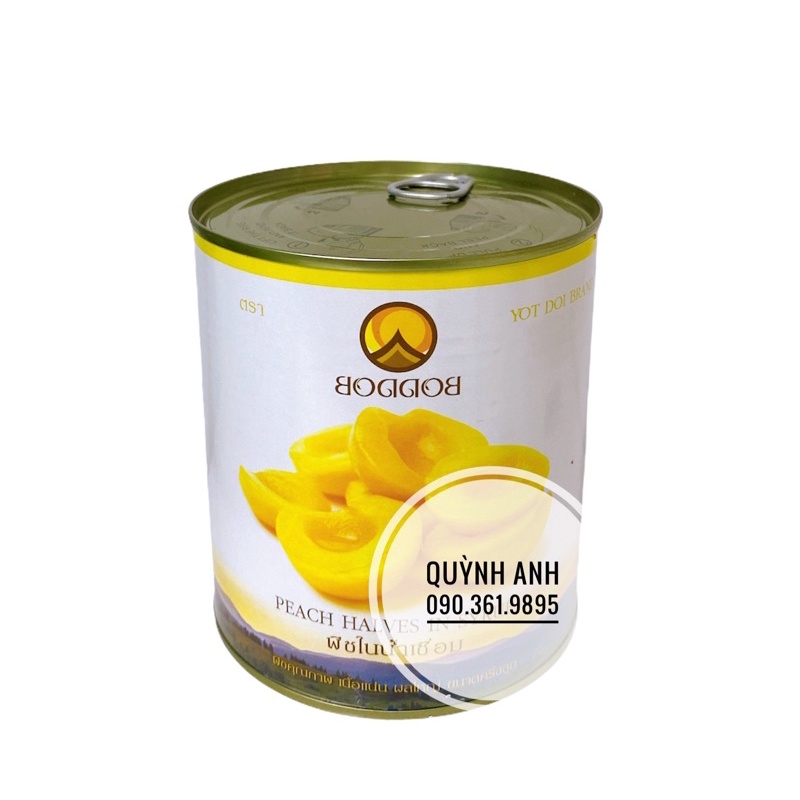 Đào ngâm Thái Lan lon 425gr/ 820gr