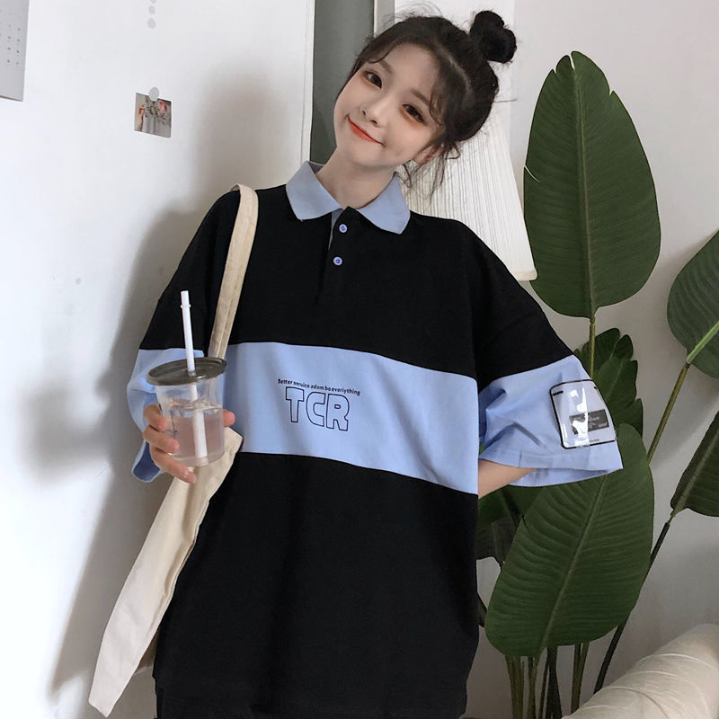 ❤️❤️áo polo Tay Ngắn Phong Cách Hàn Quốc Thời Trang Cho Nữ | BigBuy360 - bigbuy360.vn