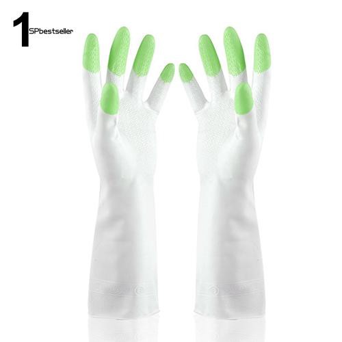 Găng tay dài rửa chén bát chống thấm nước tiện dụng