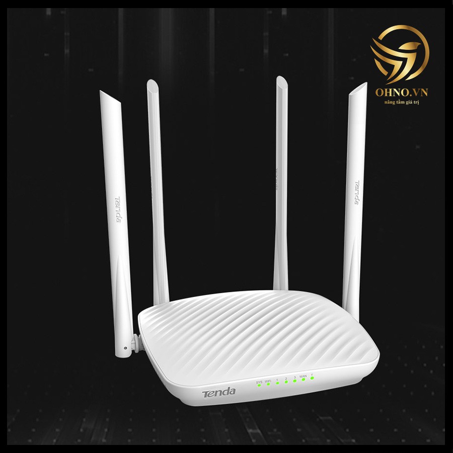 Bộ Phát Modern Wifi Router Tenda F9 Chuẩn N 600Mbps Cục Phát Sóng Wifi 4 Râu Siêu Mạnh Tốc Độ Cao - OHNO VIỆT NAM