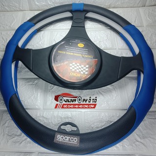 Bọc vô lăng Sparco SPC1113BK (đen, kem ,ghi)