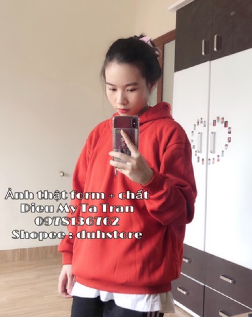 [SẴN] Áo hoodie Vương Nhất Bác( kèm ảnh thật+feedback)