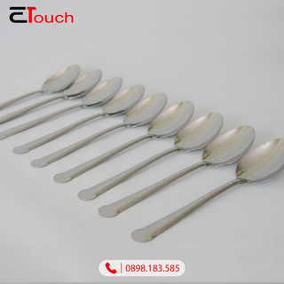 [ SALE SẬP SÀN] Bộ 10 Muỗng Inox Cán Dài Cực Đẹp Giá Tốt
