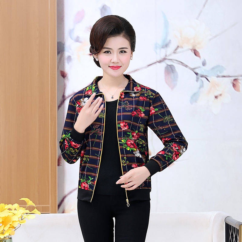 Áo Khoác Mỏng Tay Dài Chống Nắng Thời Trang Xuân Thu Cho Nữ Trung Niên