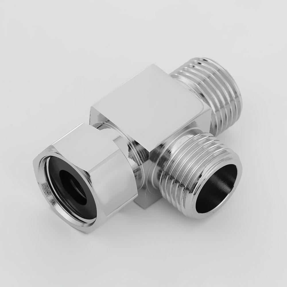 Van Nối Vòi Hoa Sen 3 Chiều 1 / 2 &quot;Bằng Đồng Thau Siêu Bền Tiện Dụng