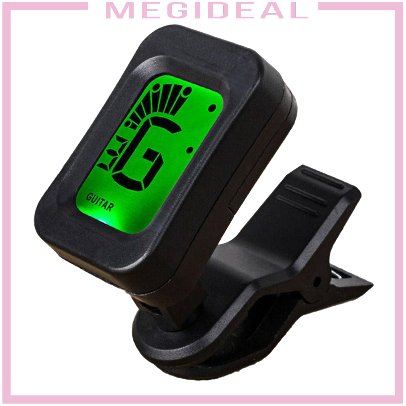 [MEGIDEAL]LCD Screen Digital Tuner Acoustic Guitar Tuner Mini For Guitar Bass Ukulele