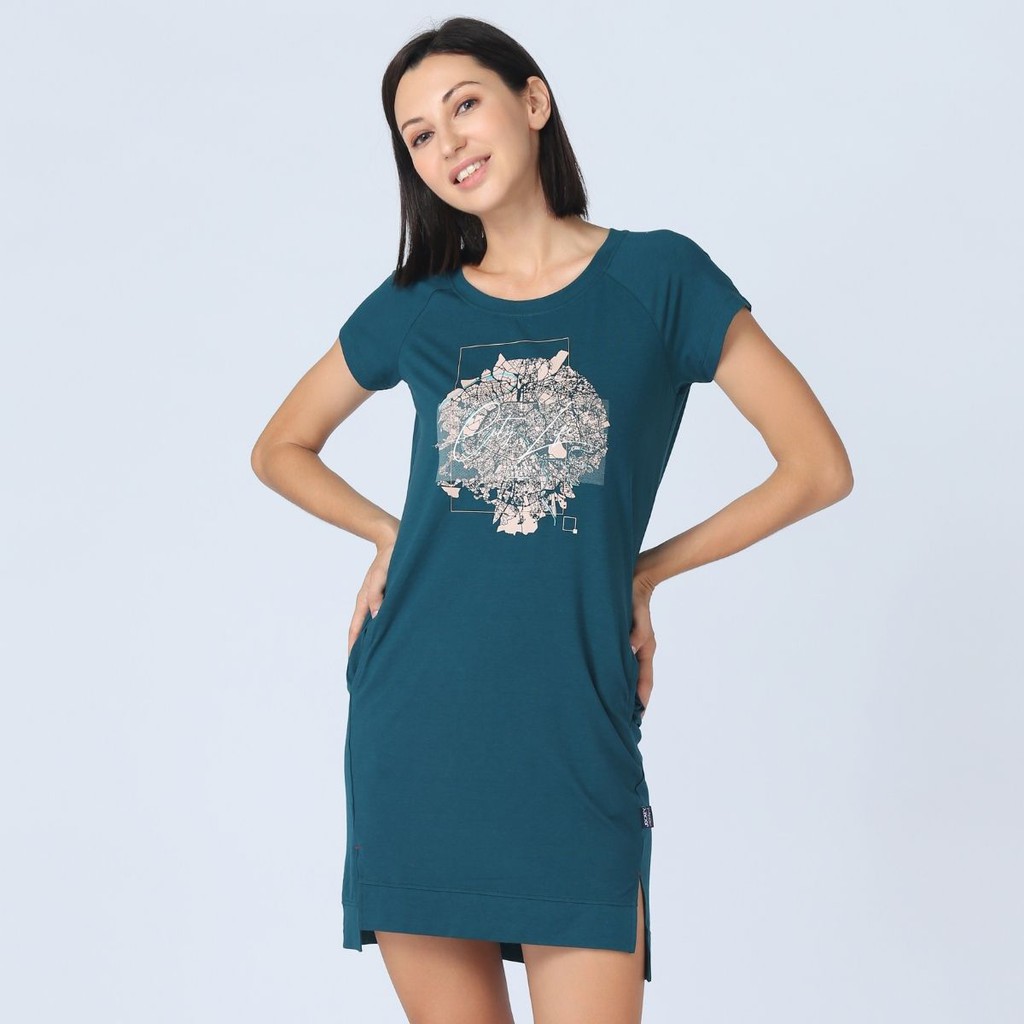 [Mã FAMALLT5 giảm 15% đơn 150K] Đầm Nữ Jockey Dáng Ôm Thun Cotton Bamboo - JULB0429 | BigBuy360 - bigbuy360.vn