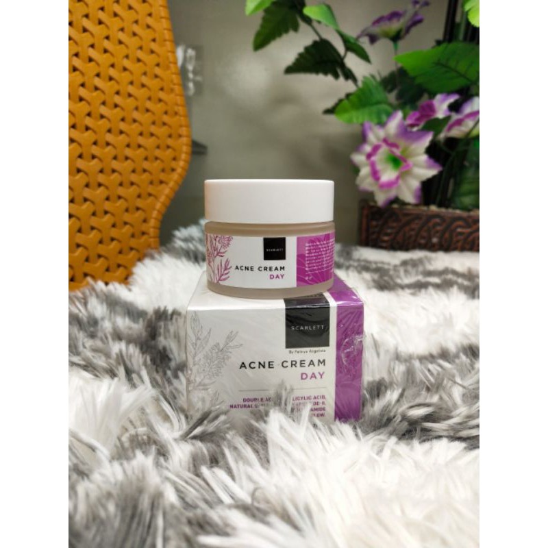 (hàng Mới Về) Kem Trị Sẹo Mụn Ngày Và Ngày