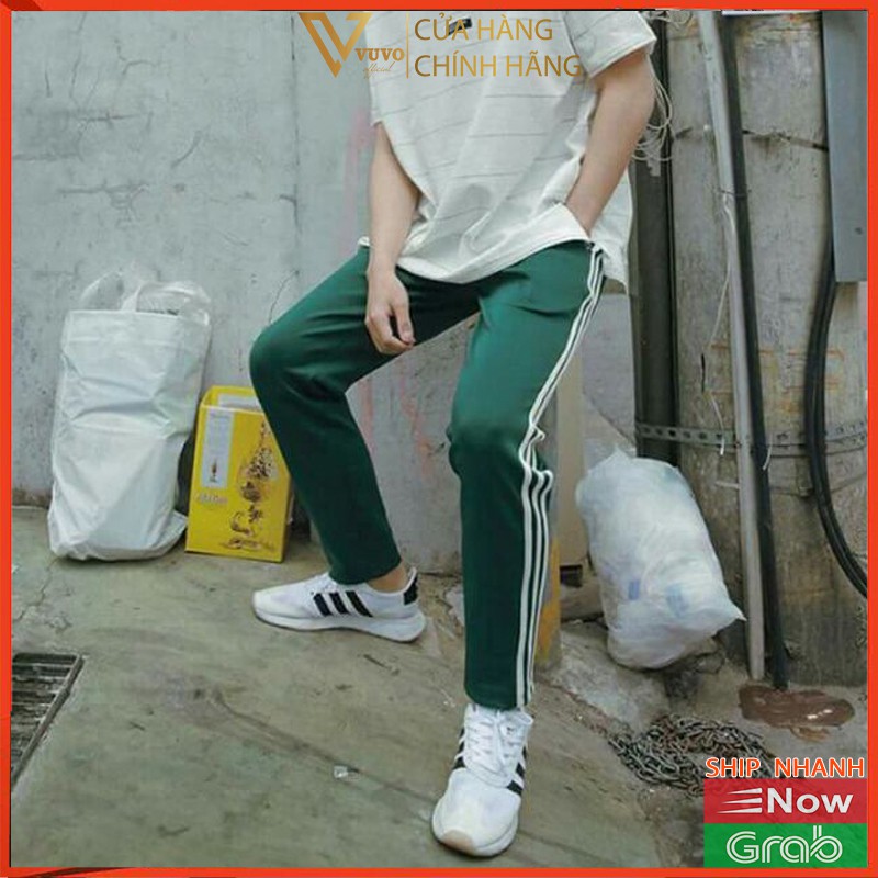 Quần Dài Thun 3 Sọc Ống Suông Đủ Màu Nổi Bật, Kiểu Dáng Trẻ Trung Dễ Phối Đồ | BigBuy360 - bigbuy360.vn