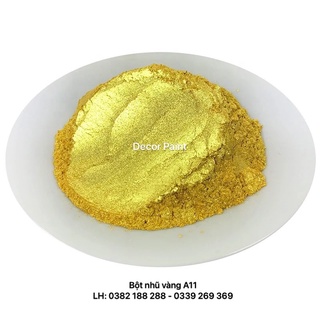 200g bột nhũ vàng pha sơn bóng 2k, pha keo epoxy