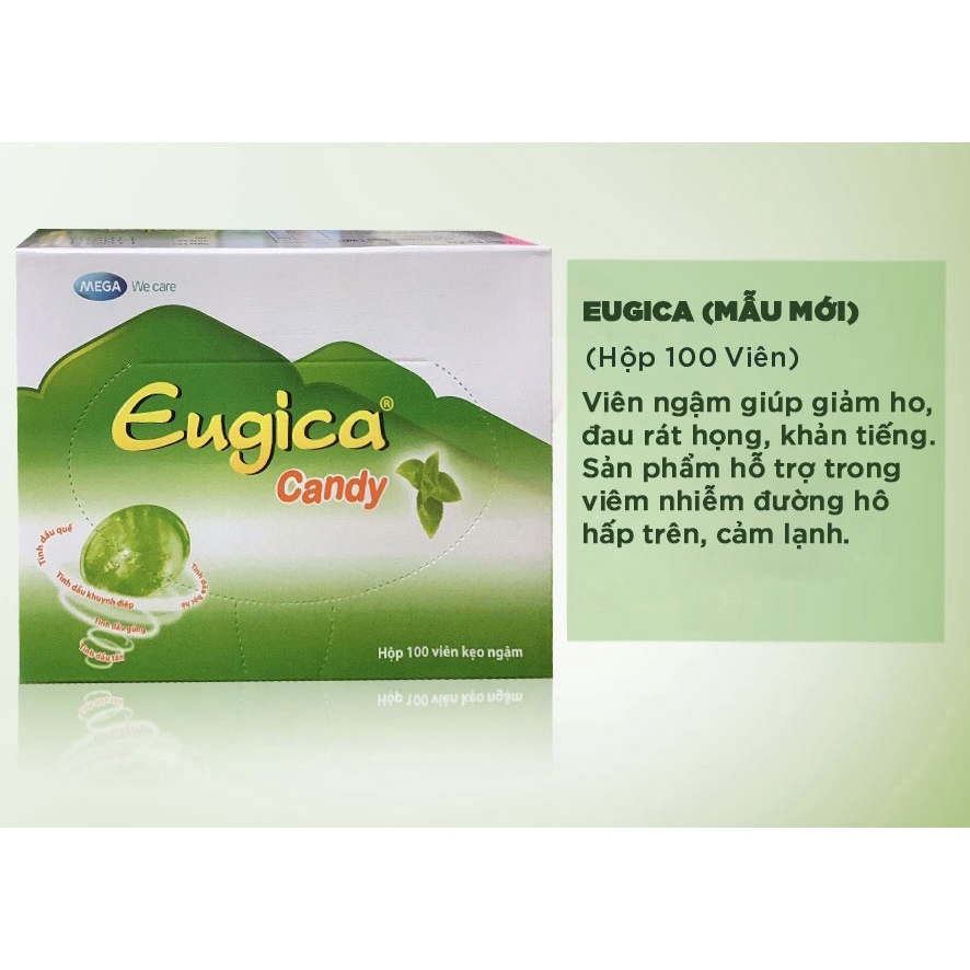 KẸO EUGICA (HỘP 100 VIÊN)