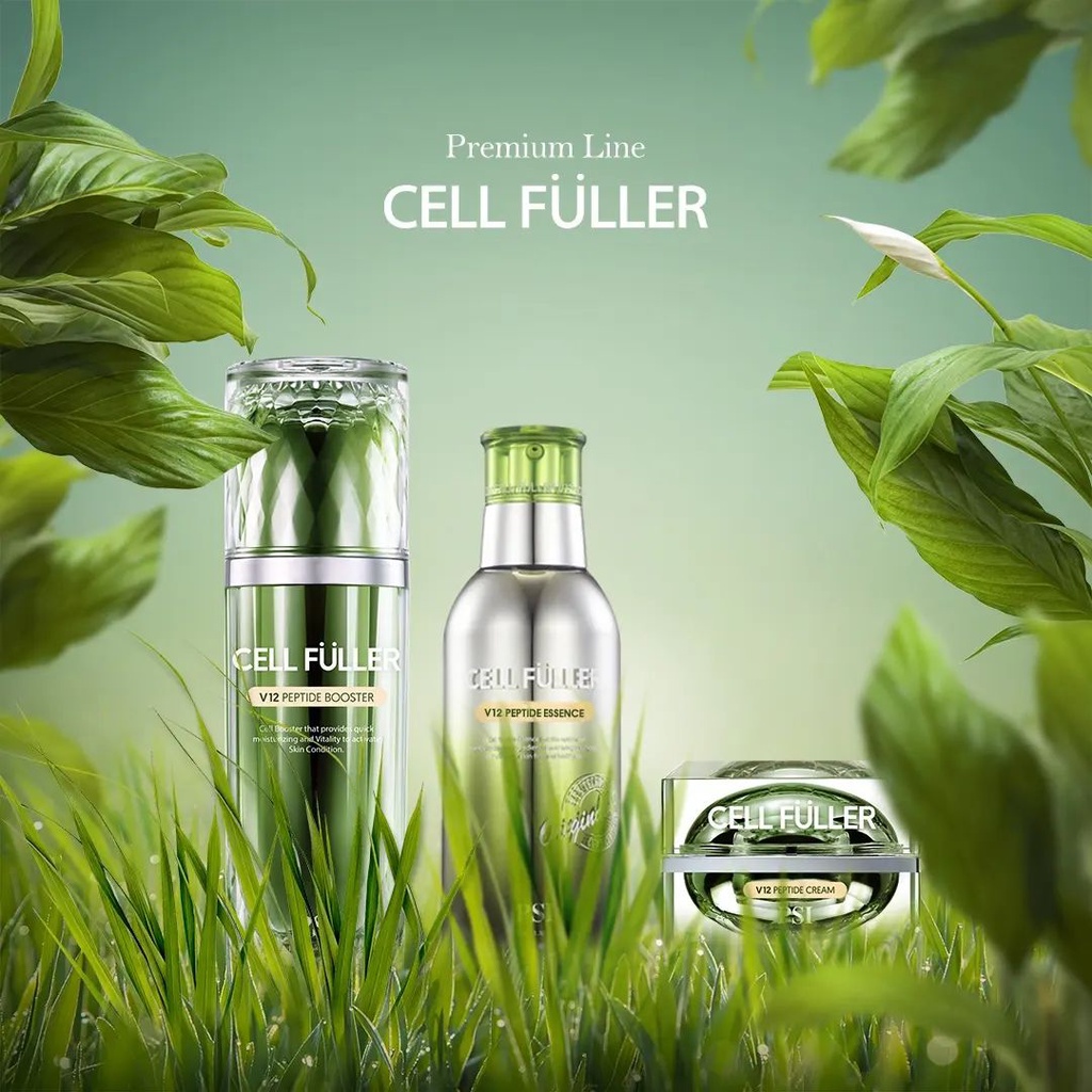 Bộ 3 nước thần Psi Cell Fuller v12 peptide dưỡng da chuyên sâu Pion Tech