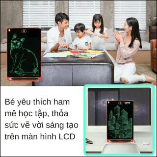 Bảng vẽ, viết điện tử, tự xóa thông minh màn hình LCD