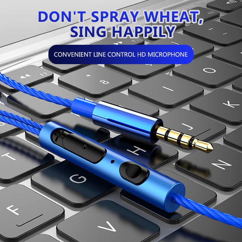 Tai nghe nhét tai NEWMSNR A601 âm thanh vòm 9D chất lượng cao kèm phụ kiện