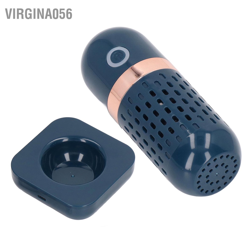 Có thể bán buôn Máy rửa rau tự động gia đình Hình dạng viên nang USB Sạc thực phẩm lọc cho trái cây Cơm thịt Virgina056 Hàng giao ngay