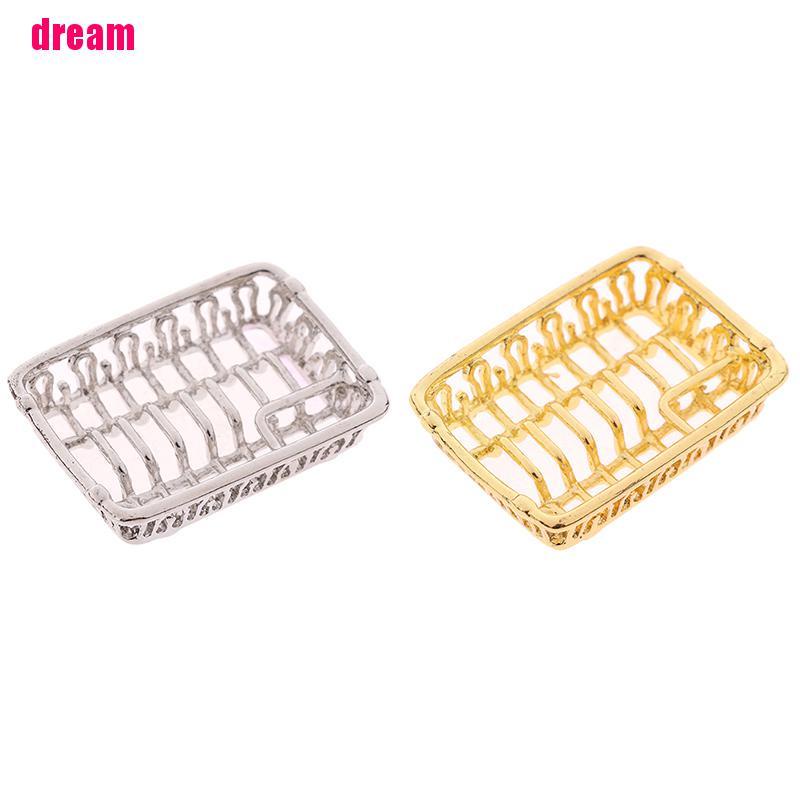 Mô Hình Giá Đĩa Mini Tỉ Lệ 1 / 12 Trang Trí Nhà Búp Bê