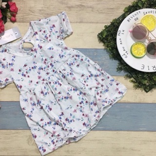 Đầm thun cotton bé gái
