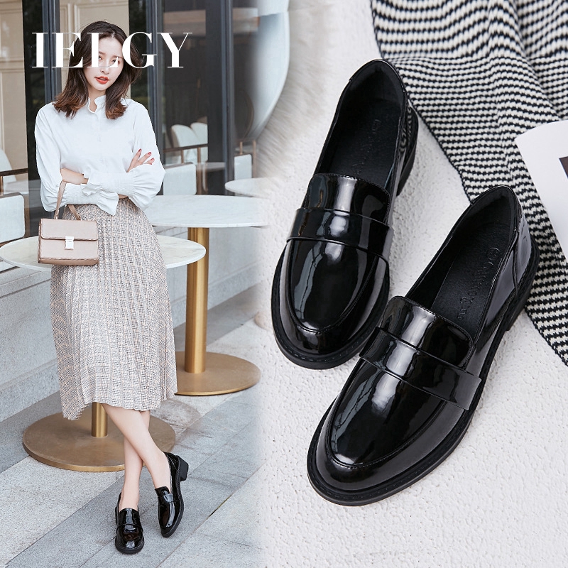 Giày da IELGY thời trang Hàn Quốc cho nữ