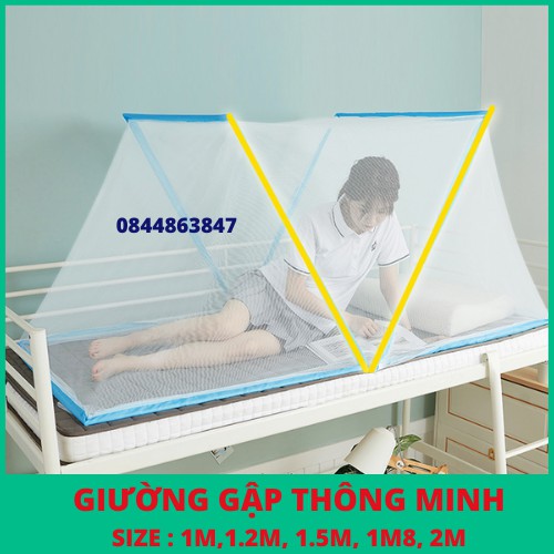 Màn Chụp Gập Gọn Chống Muỗi Hot 2021- Màn Gập Gọn Chống Muỗi Gấp Gọn Tiện Dụng Cho Mọi Gia Đình Dễ Dàng Di Chuyển