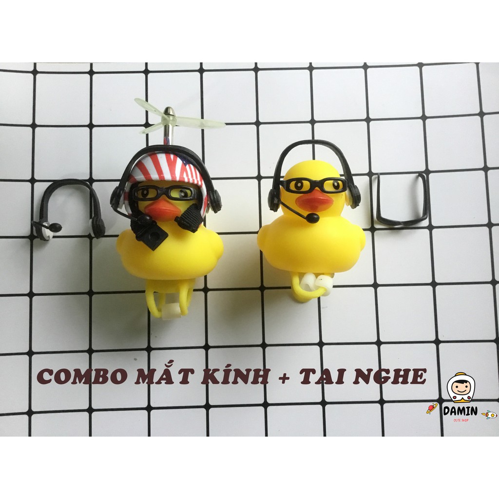 PHỤ KIỆN CHO VỊT GẮN XE (KHÔNG CÓ VỊT)