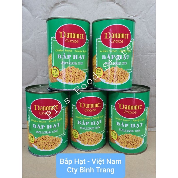 [Việt Nam] Bắp Hạt đóng hộp cty Bình Trang. Bắp lon 400gr