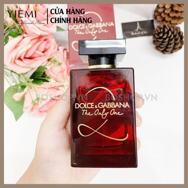 [ CAM KẾT CHÍNH HÃNG ] Nước Hoa Nữ nước hoa Dolce & Gabbana The Only One 2 EDP 100ML - Hương Thơm Tình Yêu