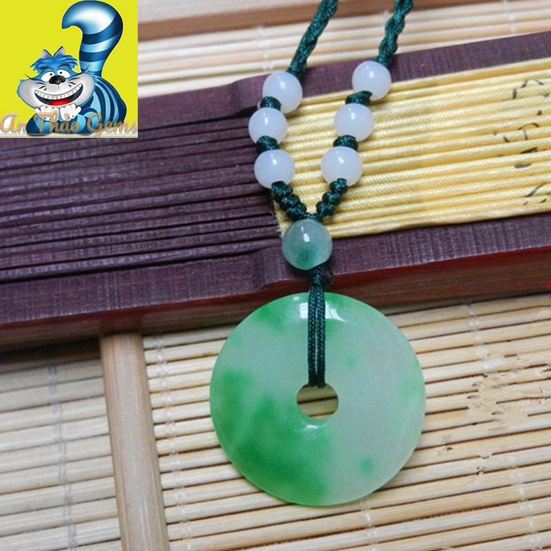 Mặt Dây Chuyền Đồng Điếu Đá Thiên Nhiên - Tặng Kèm Dây Đeo Và Hôp Đựng