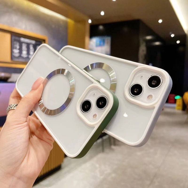 Mới! Ốp điện thoại Trong Suốt Chống Sốc Cho iPhone 11~13 Pro Max