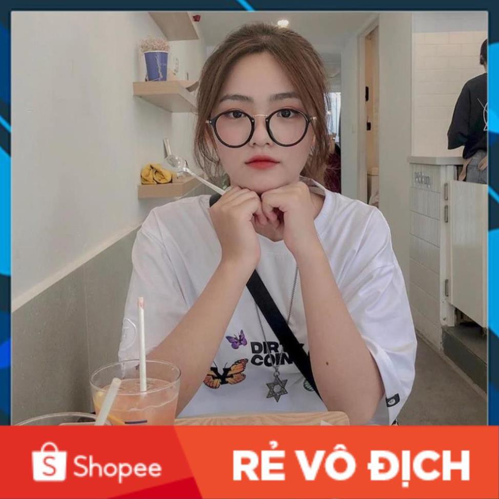 [RẺ HỦY DIỆT]  Áo Thun Unisex Dirty Coins bươm bướm Tay Lỡ