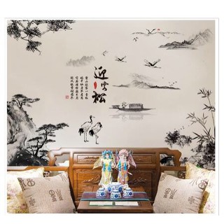 Decal dán tường  trang trí phong thủy