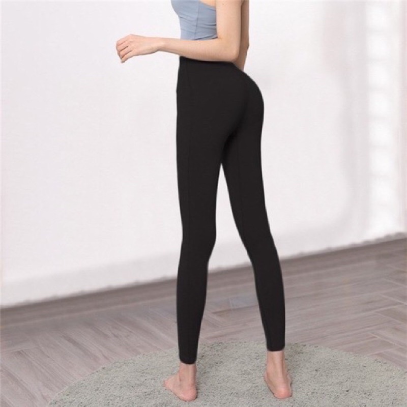 ( quần legging nữ) quần legging nữ bigsize nâng mông, quần legging dài nâng mông chạy gân