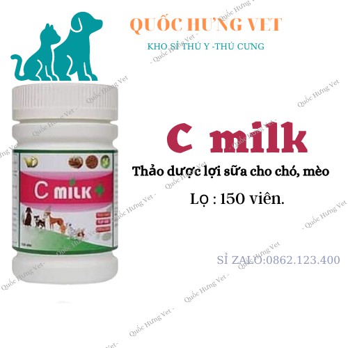 C milk tăng lợi sữa giá rẻ