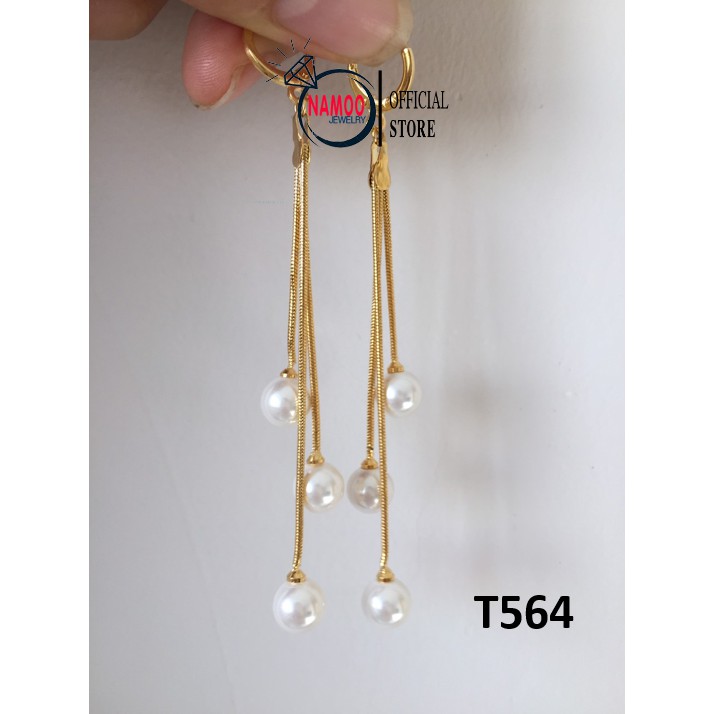 Bông tai Nữ T564 Mạ Vàng NaMoo Jewelry