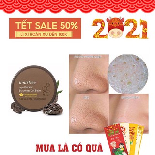 Sáp tan mụn đầu đen Innisfree Jeju Volcanic Black 2 tuần hết sạch mụn  [ hàng chuẩn Hàn Quốc ]