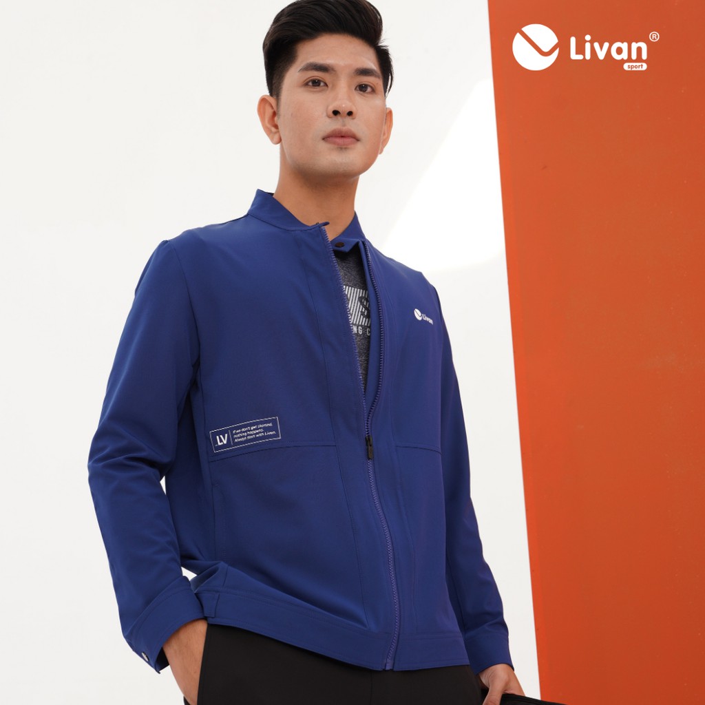 Áo Gió Nam Livan Sport Chính Hãng Harrington 1 Lớp Cao Cấp