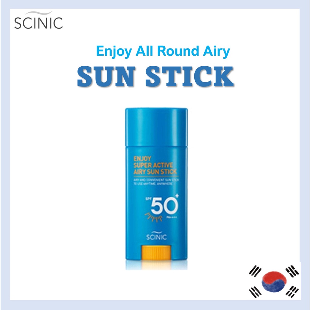 Enjoy All Round Airy Sun Stick 15g 25g Thỏi Kem Chống Nắng Hàn Quốc Chăm Sóc Da Mặt 15g 25g