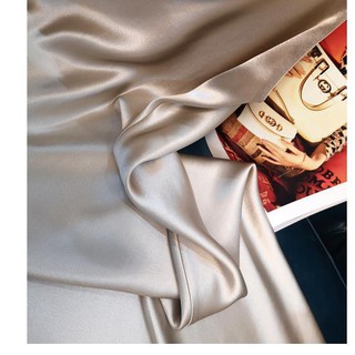 Đầm Maxi Hai Dây Giả Lụa Satin Dáng Dài Thời Trang Mùa Hè Hàng Mới Dành Cho Bạn Nữ 2021