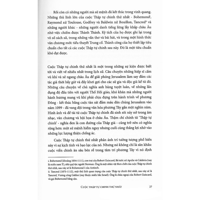 Sách Cuộc Thập Tự Chinh Thứ Nhất - Tiếng Gọi Từ Phương Đông - The First Crusade: The Call From The East