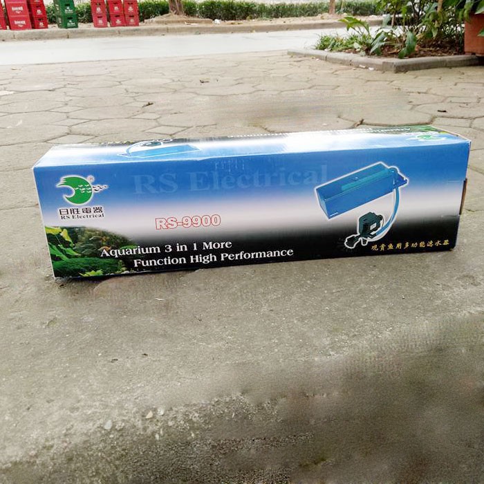 (TẶNG NGAY 1 BÔNG LỌC NƯỚC) Mua Máy Lọc Nước Cho Hồ Cá, Bể Cá RS 9900