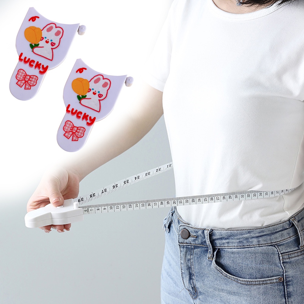 Thước Dây Đo mini Hai Mặt Mềm Mại Thời Trang Dùng Trong Gia Đình