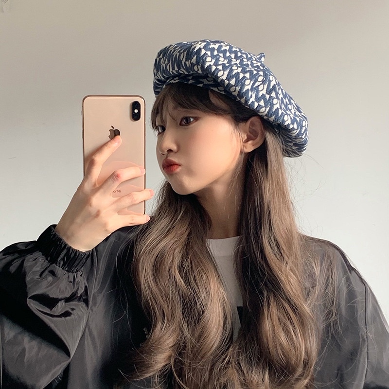 CÓ SẴN HÀNG - Mũ nồi beret vintage
