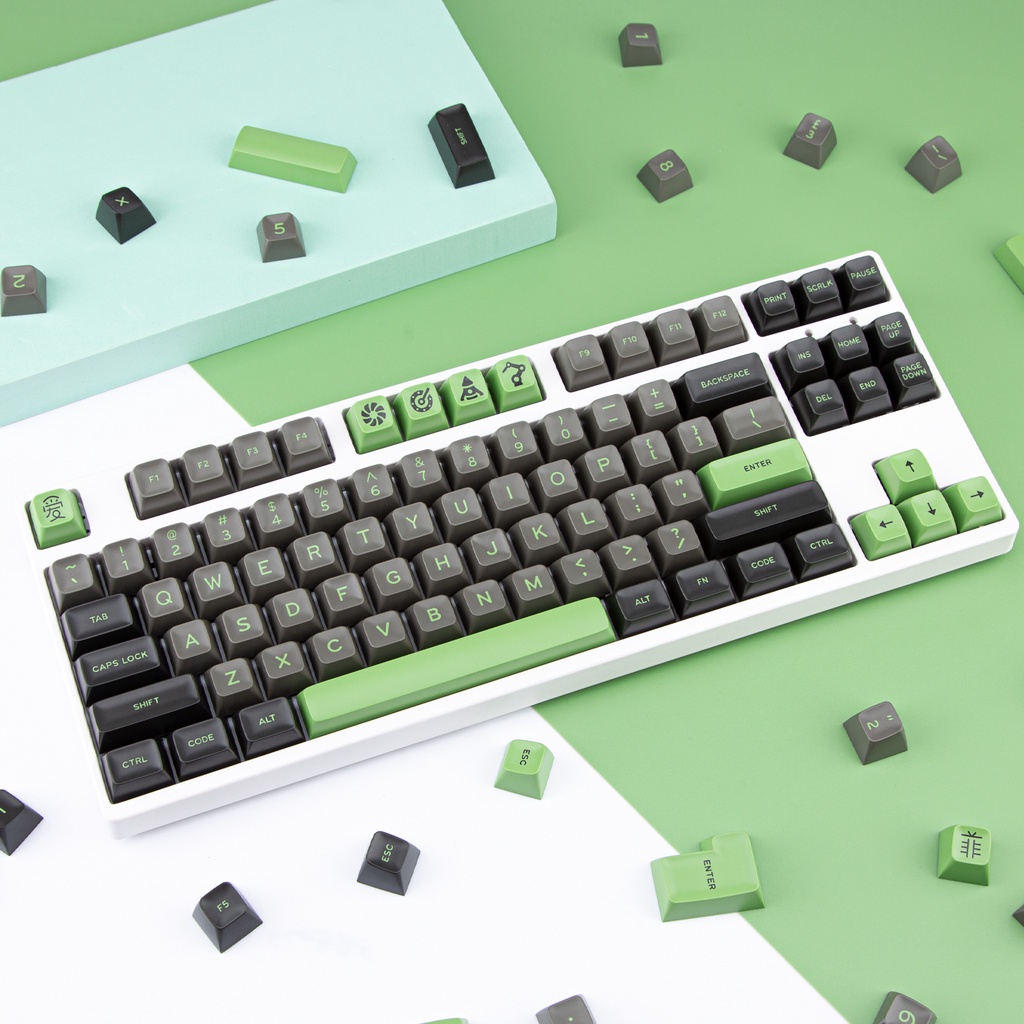 Bắn đúp phím hồ sơ  SA mũ 172 phím được đặt ANSI & ISO Bố cục bàn phím cơ cho Cherry MX Gateron Kailh Switch