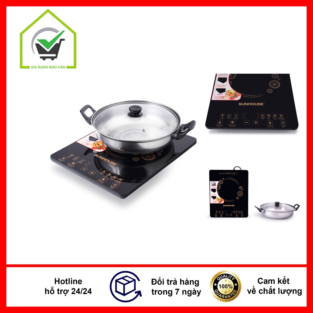 Bếp điện từ Sunhouse SHD6870